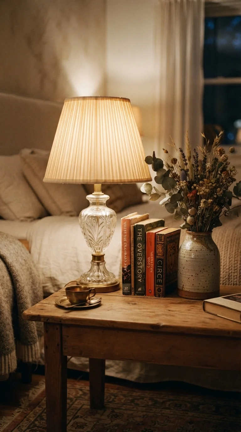 5. Soft Ambient Lighting with Table Lamps