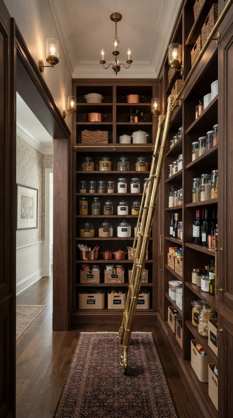 5. The Hidden Rolling Ladder System
