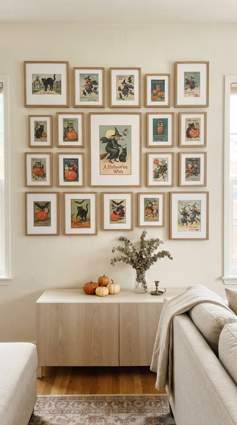 5. Vintage-Inspired Halloween Prints
