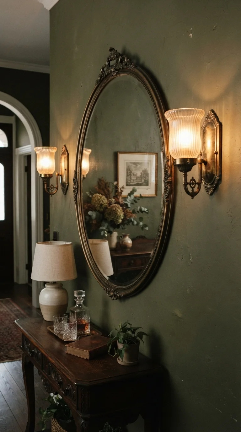 6. Add Dramatic Wall Sconces for Ambient Lighting