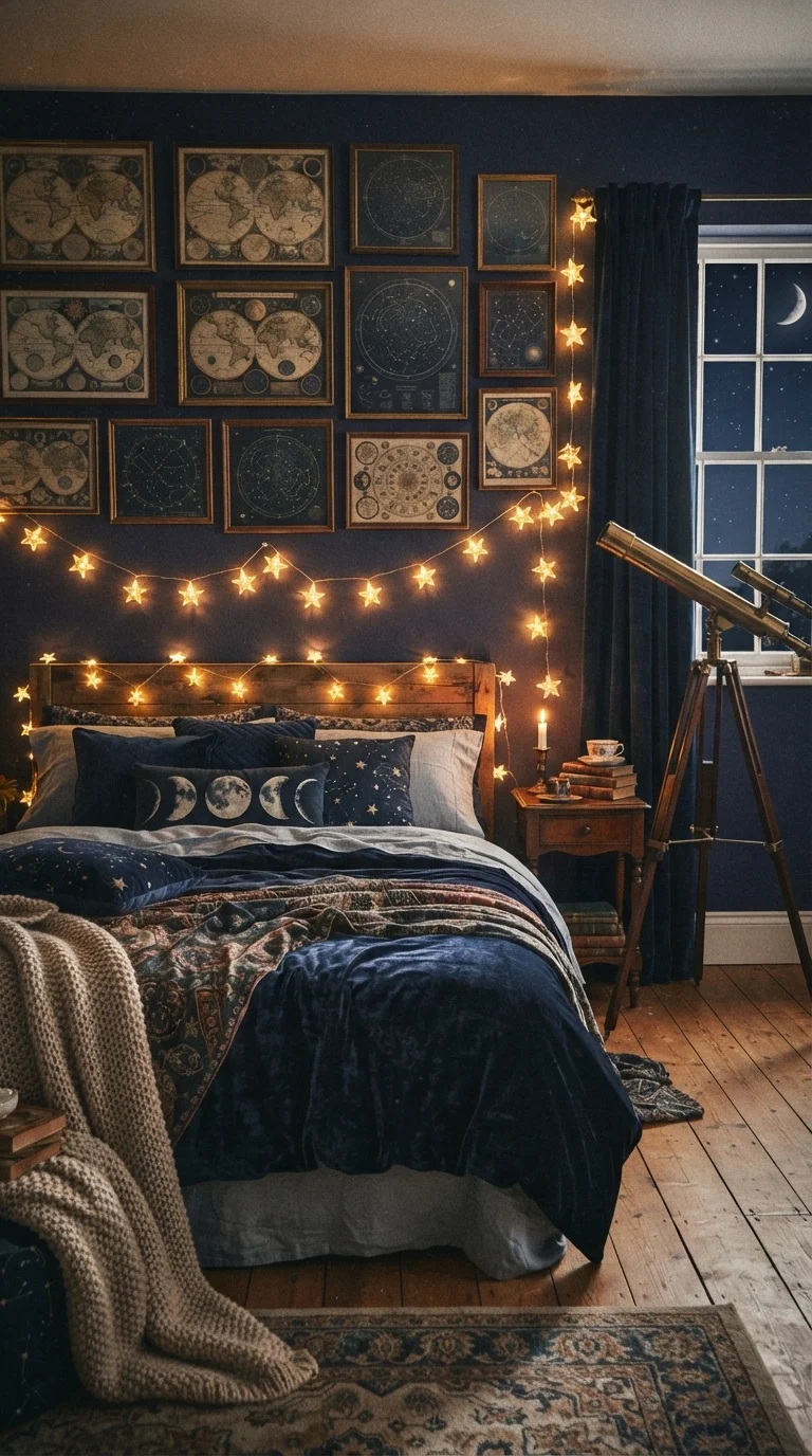 6. Celestial and Starry Night Accents