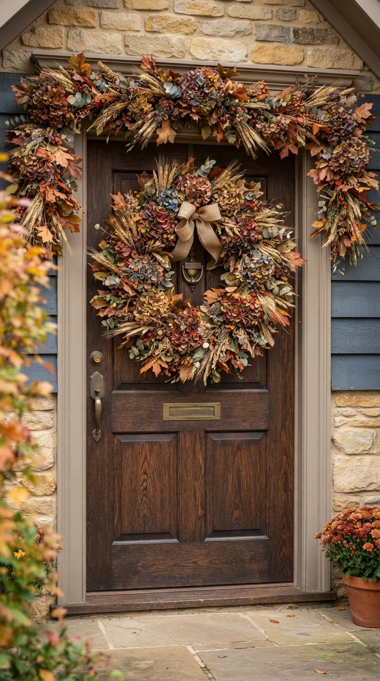 6. Dried Floral Wreaths and Garlands