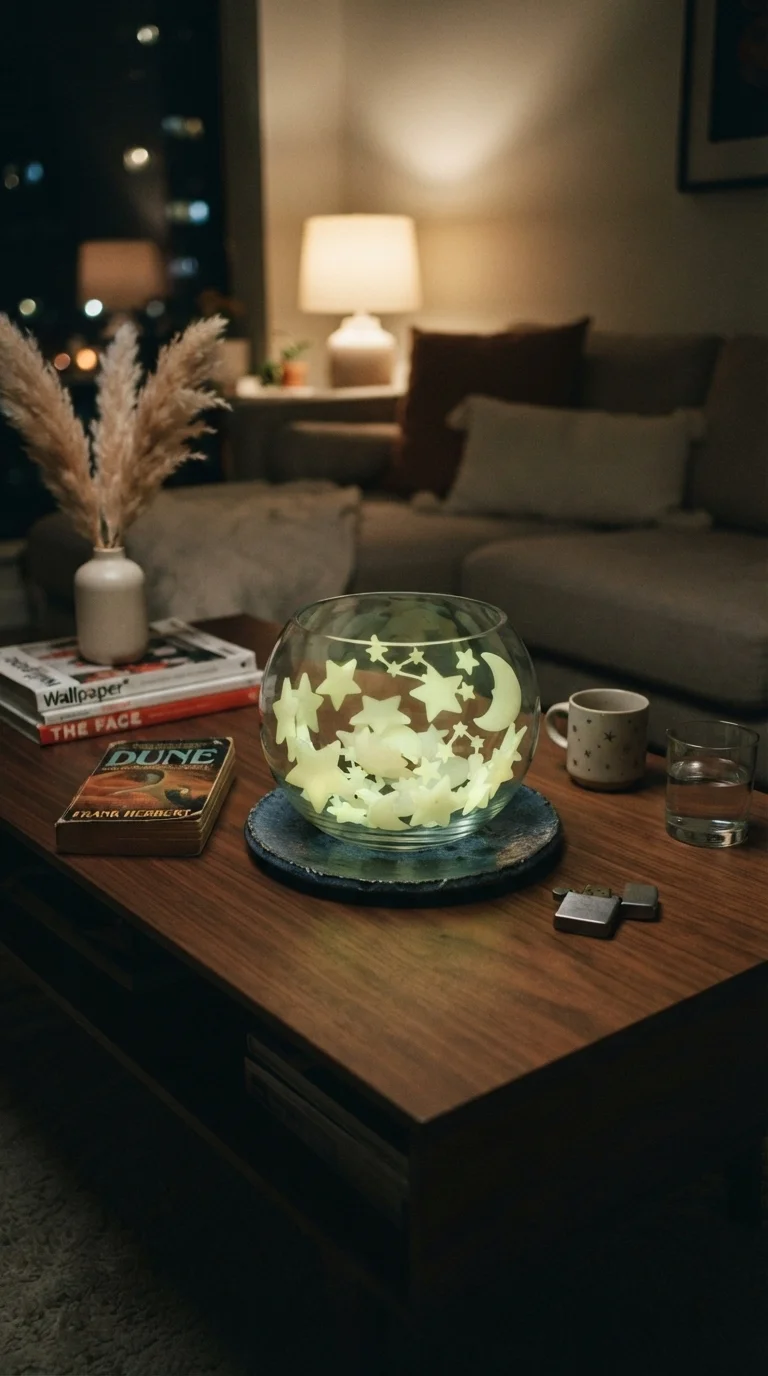 6. Glow-in-the-Dark Accents for Adults