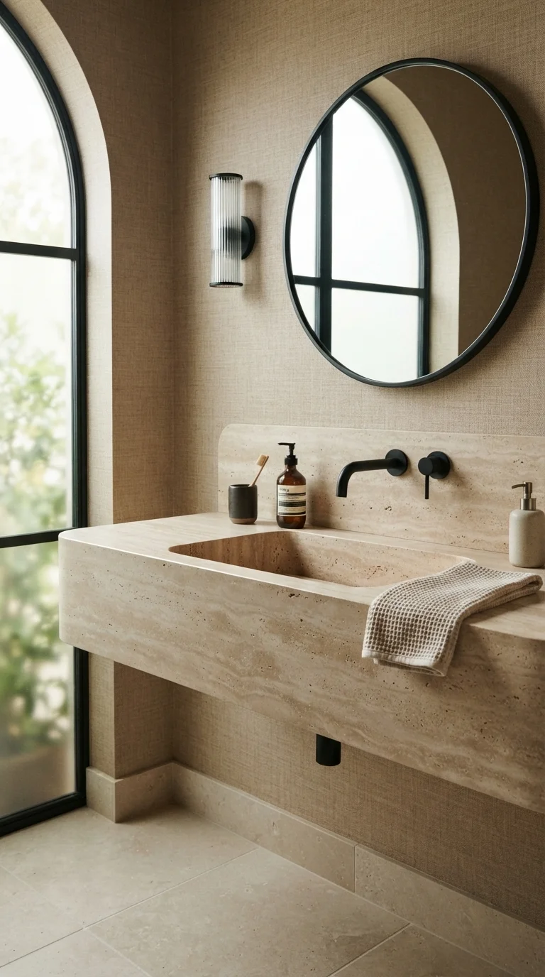 6. Integrated Stone Basin Sinks