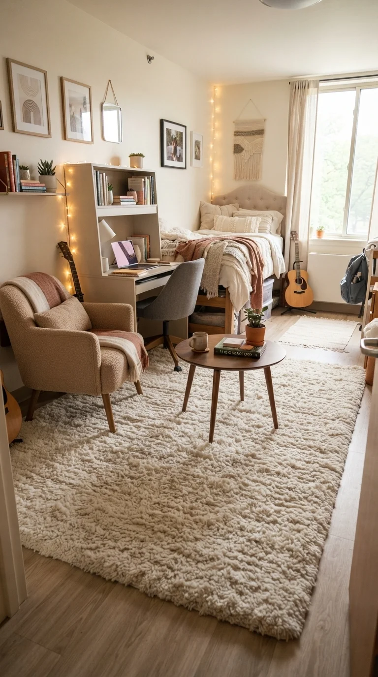 6. Plush Area Rugs for Sound Dampening