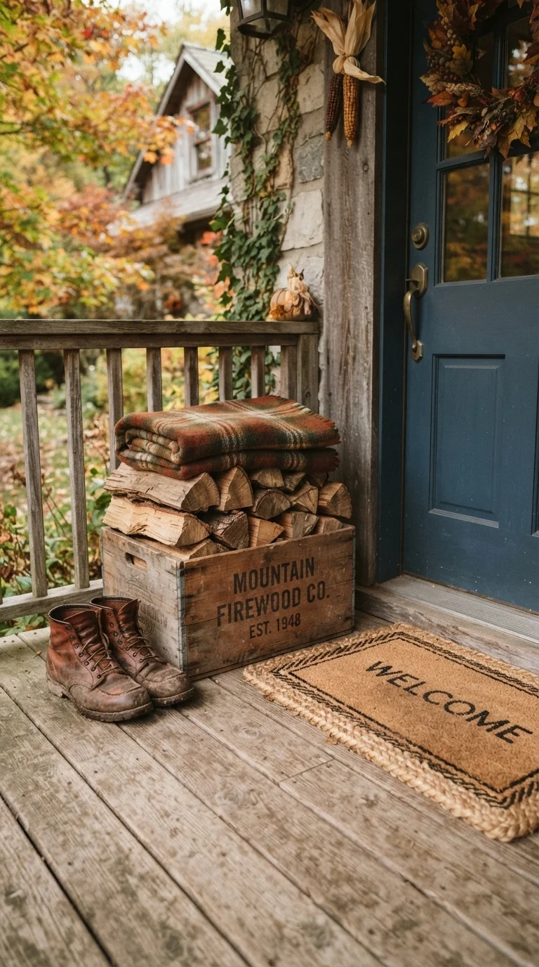 6. Rustic Wooden Accents and Natural Textures