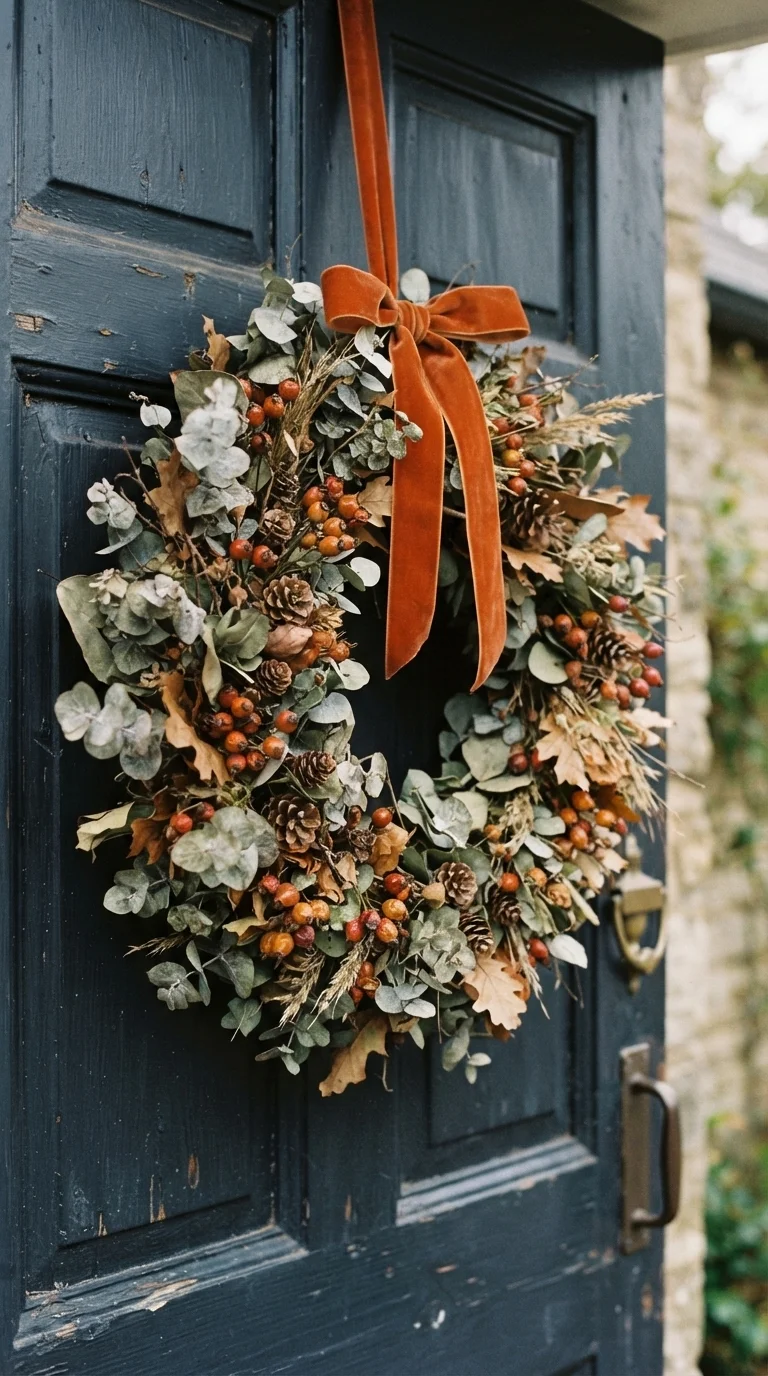 6. Seasonal Wreaths with Foraged Elements