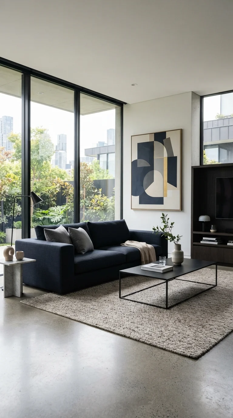6. The Architectural Box Sofa