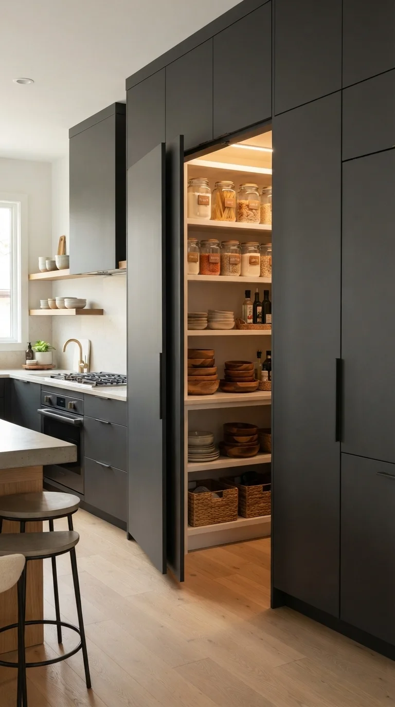6. The Modern Scullery or Hidden Pantry
