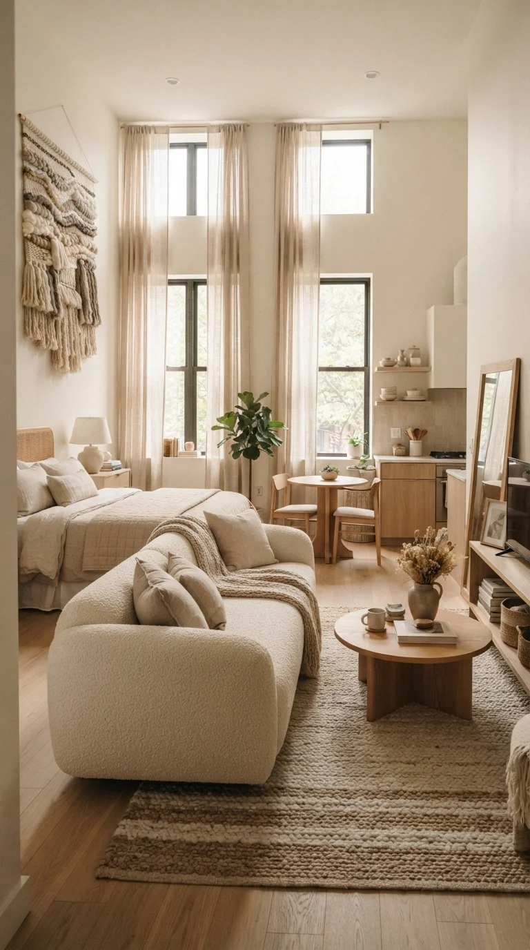 9 Apartment Makeover Ideas 2026 Studio 7. Embracing Monochromatic Color Schemes