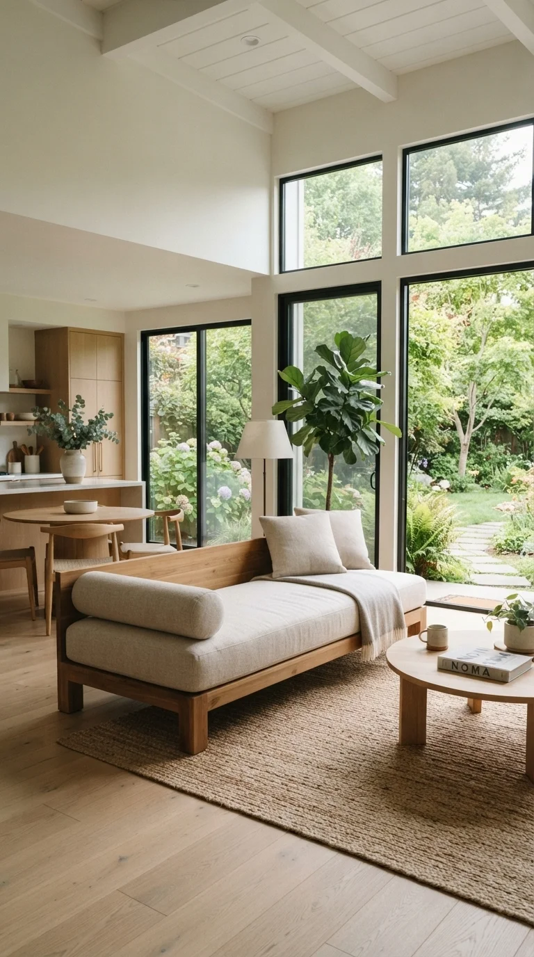 7. Floating Backless Daybed Sofas