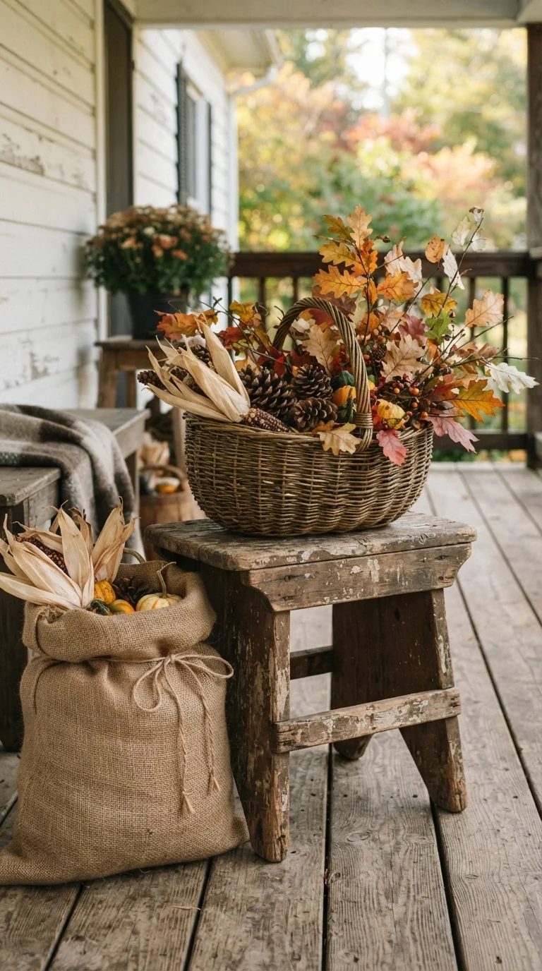 7. Foraged Natural Decor Elements