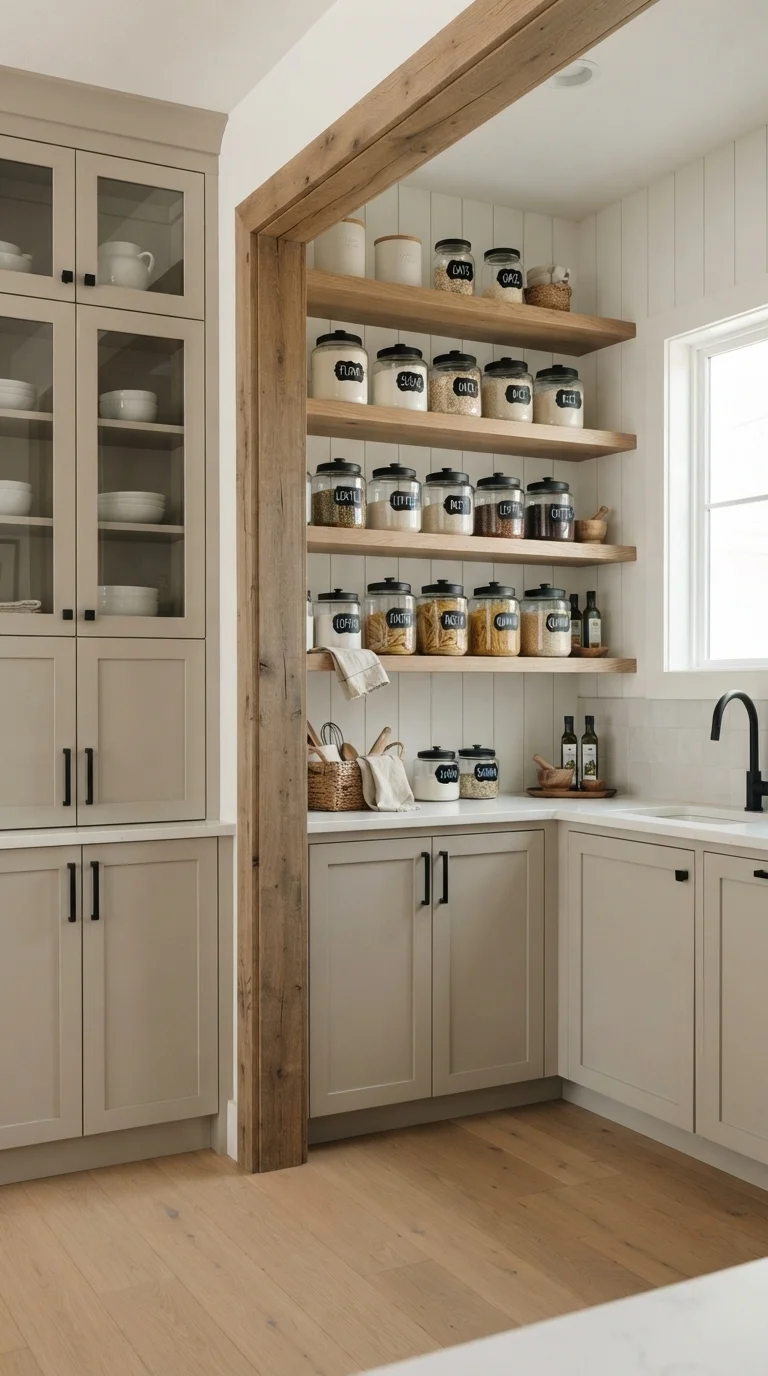7. Hidden Pantry Transition