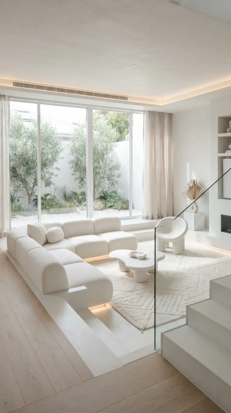 7. Modern Monochrome Serenity