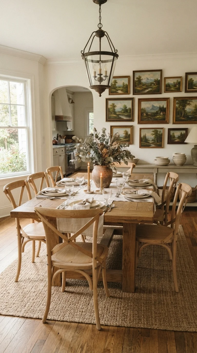 7. Sturdy Cross-Back Bistro Chairs