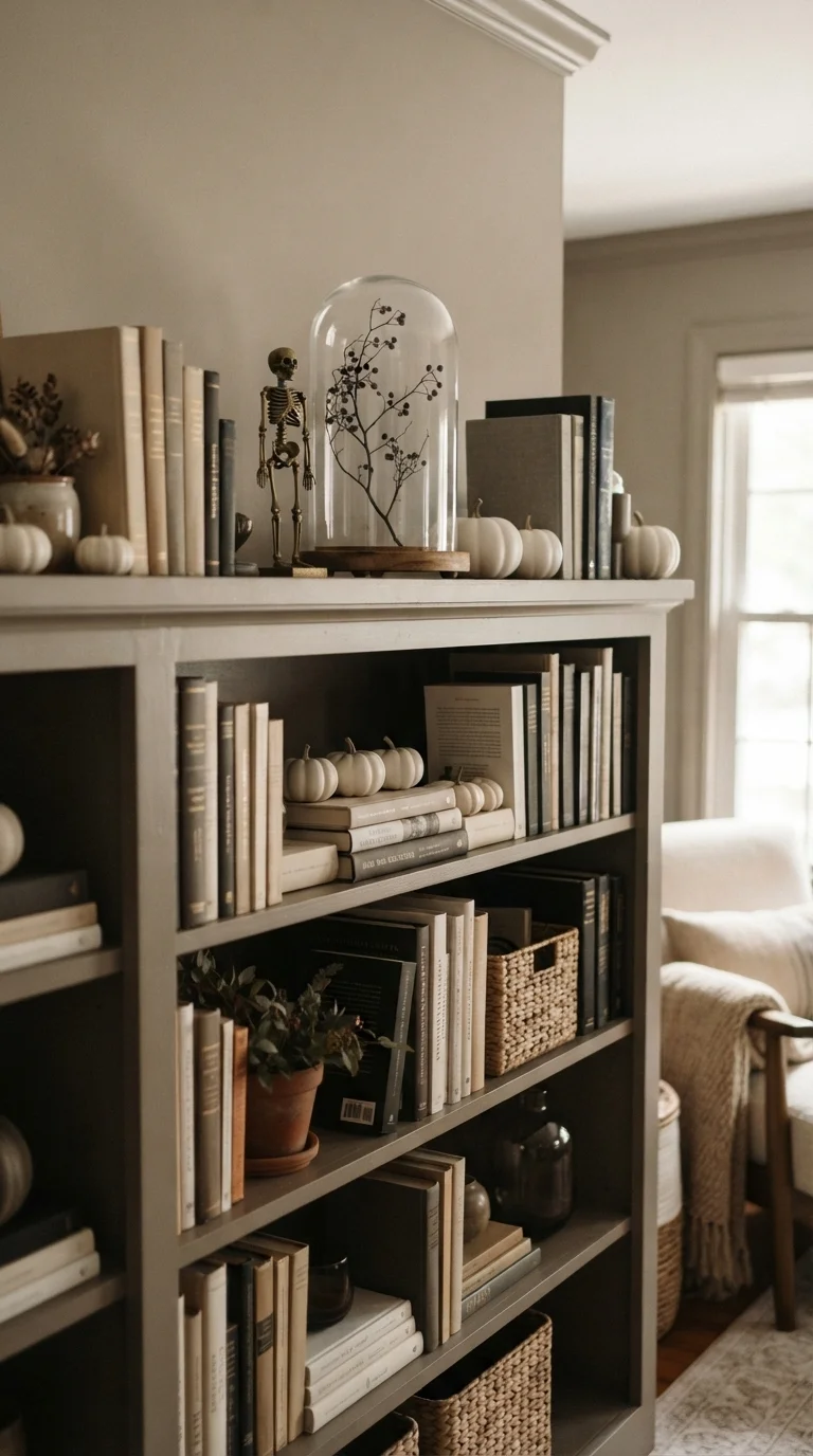 7. Subtle Halloween Motif Styling