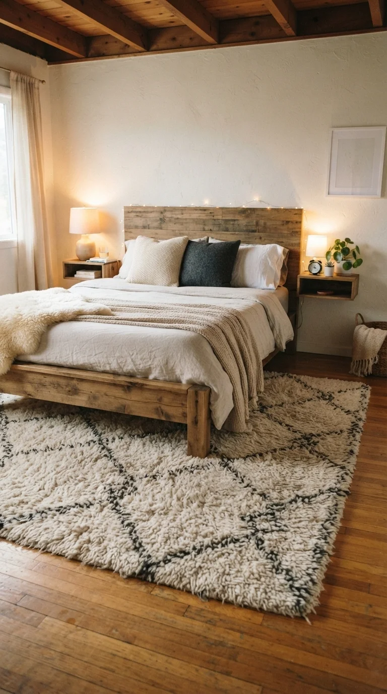 7. Weighted Rugs For Warmth