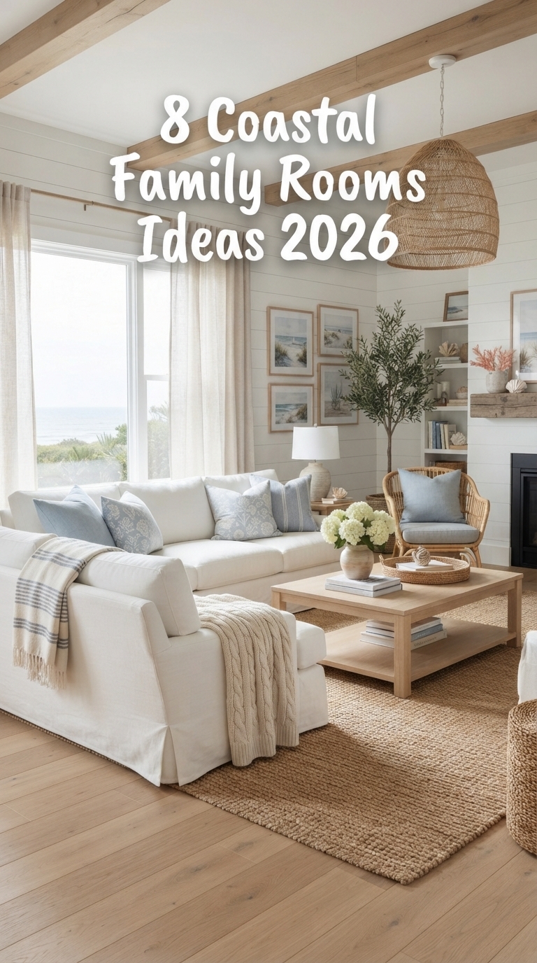 8 Coastal Family Rooms Ideas 2026