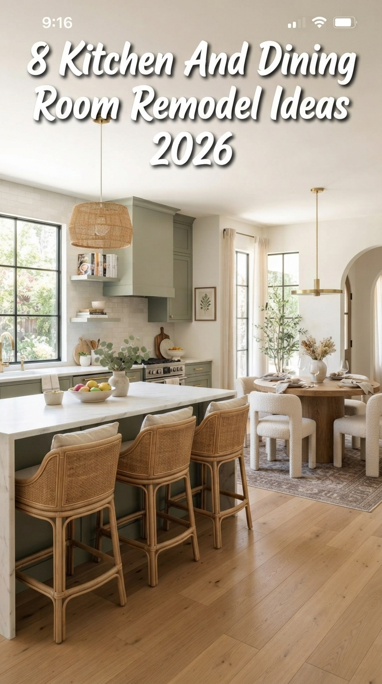 8 Kitchen And Dining Room Remodel Ideas 2026