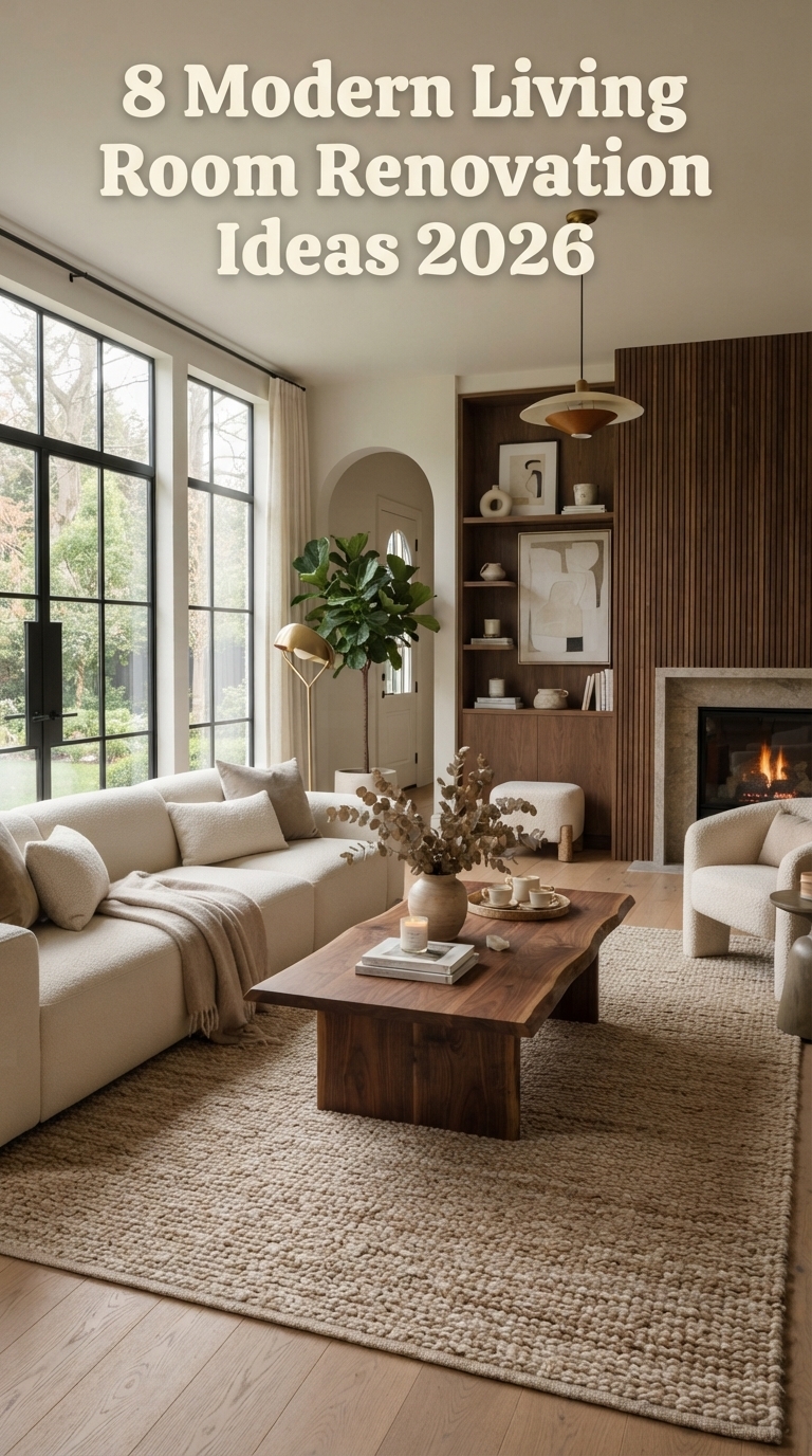 8 Modern Living Room Renovation Ideas 2026