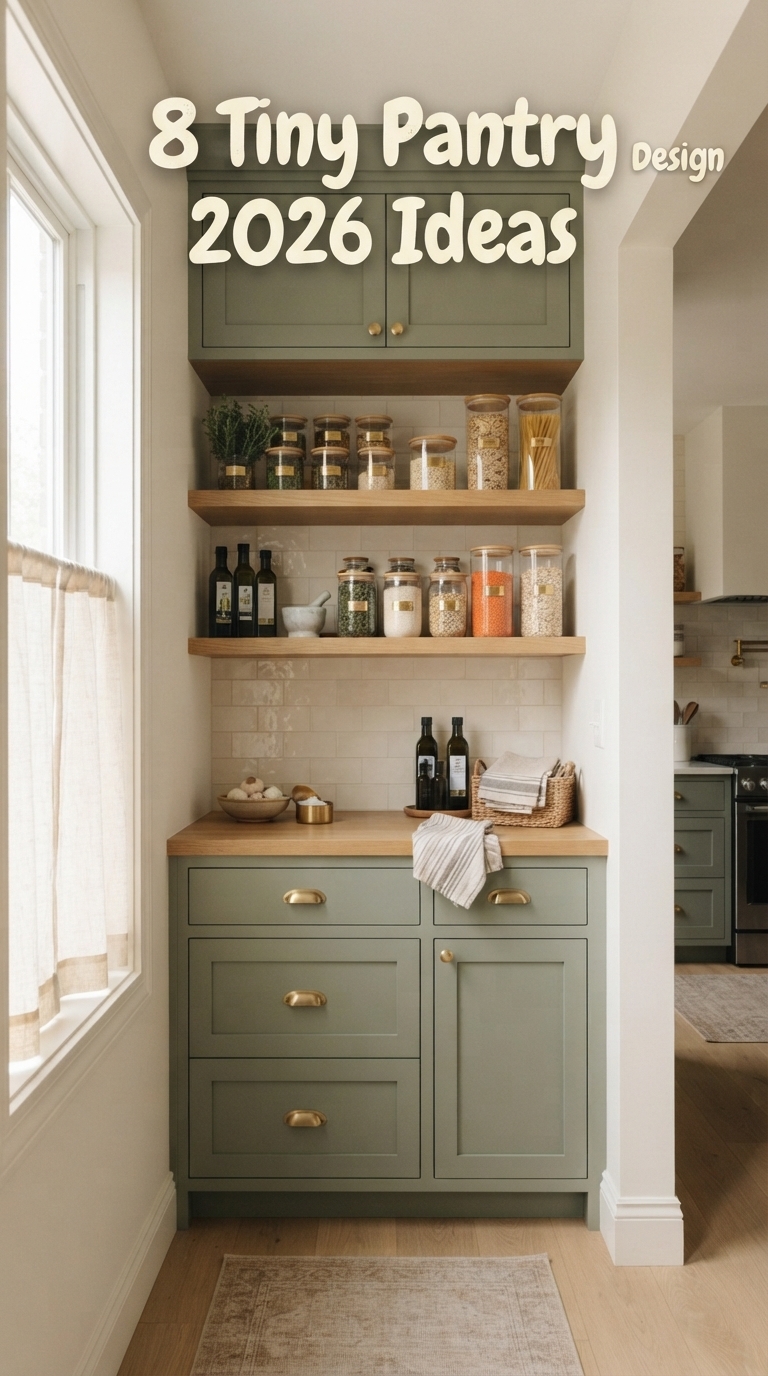 8 Tiny Pantry Design 2026 Ideas