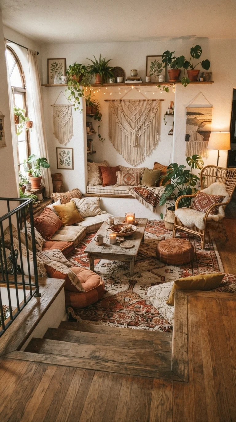 8. Bohemian Textural Layering