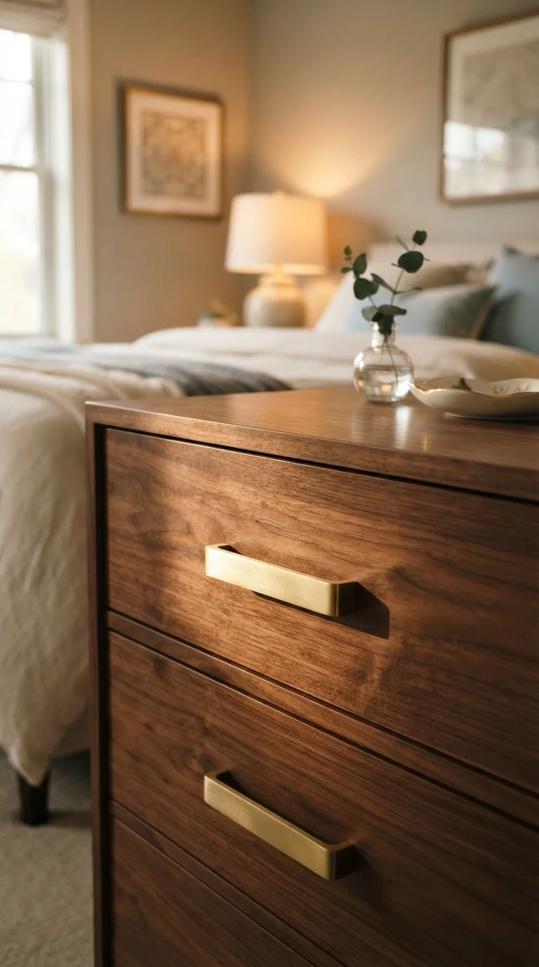 8. Brass and Metallic Hardware