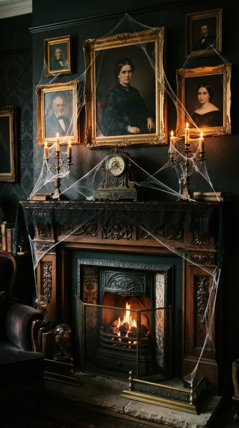 8. Haunted Victorian Parlor Aesthetic