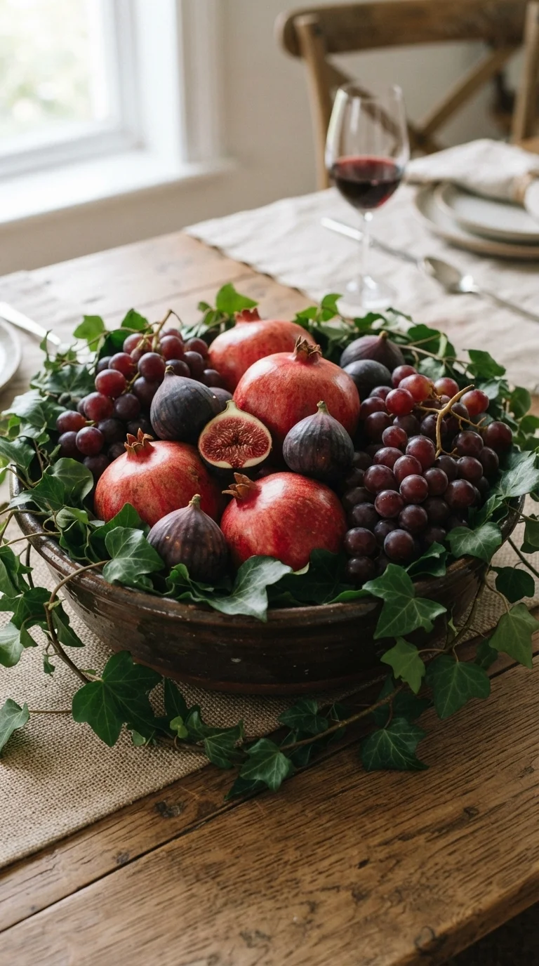 8. Moody Fruit Displays