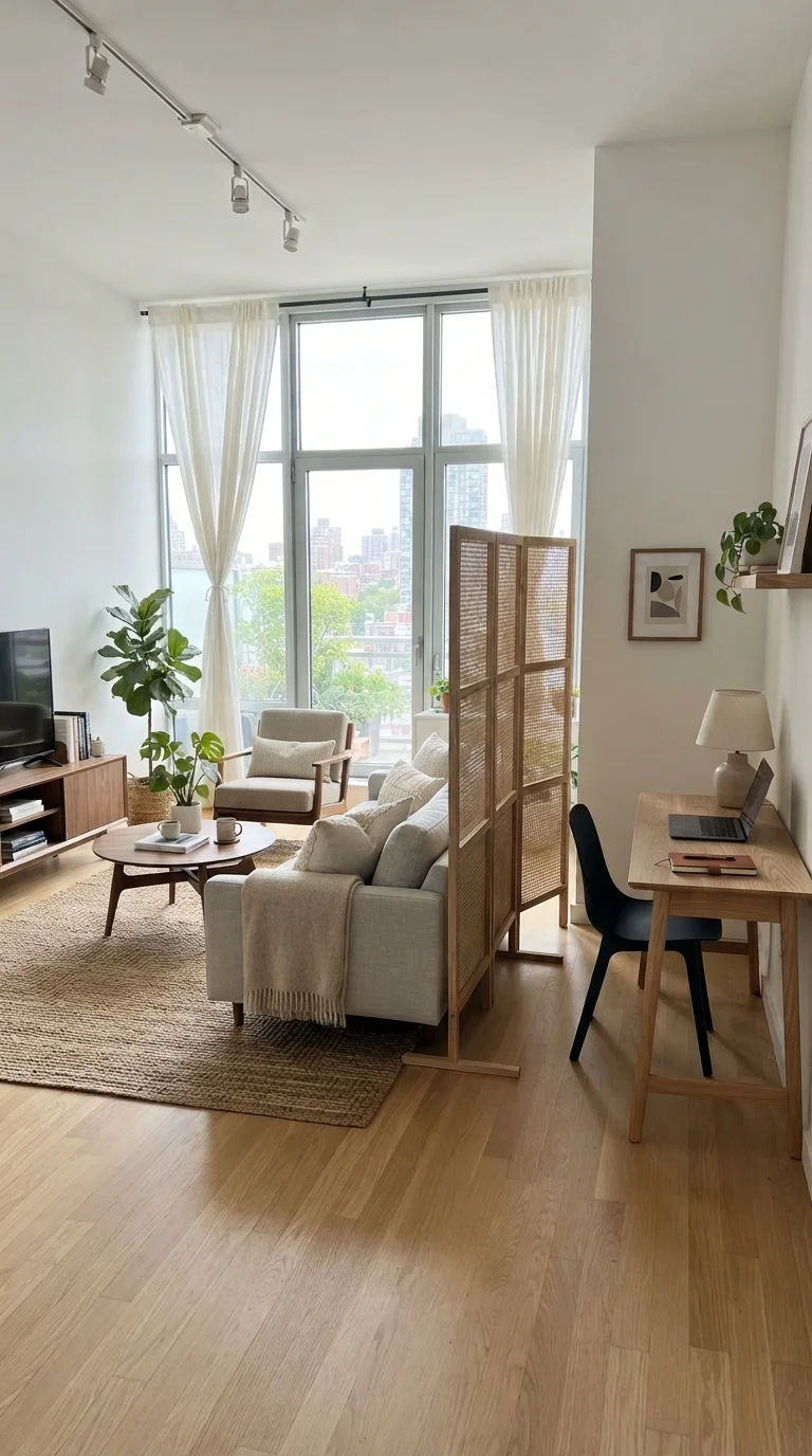 8 Modern Living Room Renovation Ideas 2026 8. Multifunctional Zoning for Modern Living