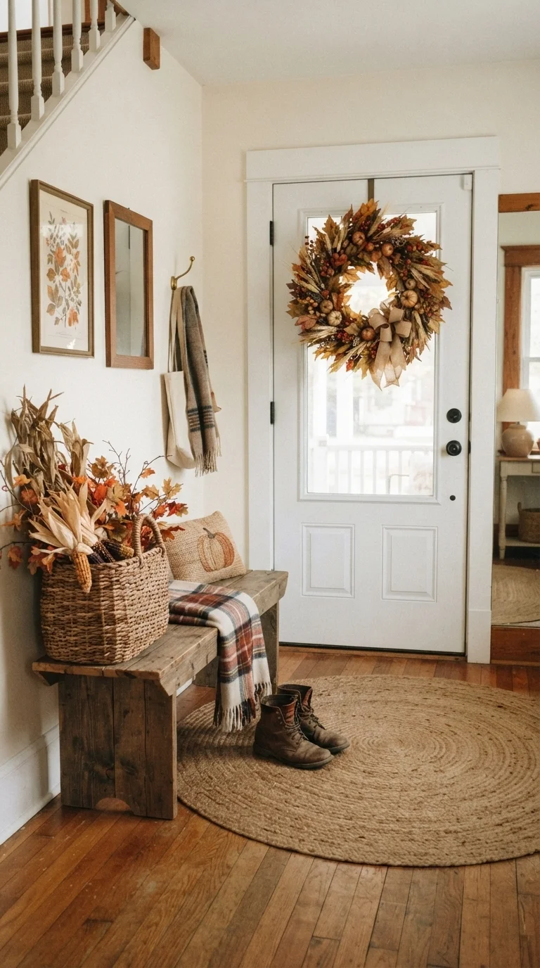 8. Seasonal Entryway Transitions