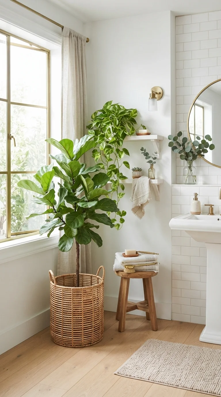 8. Statement Greenery and Living Elements