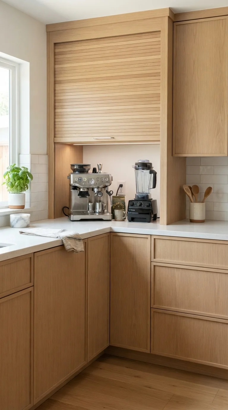8. The Hidden Appliance Garage