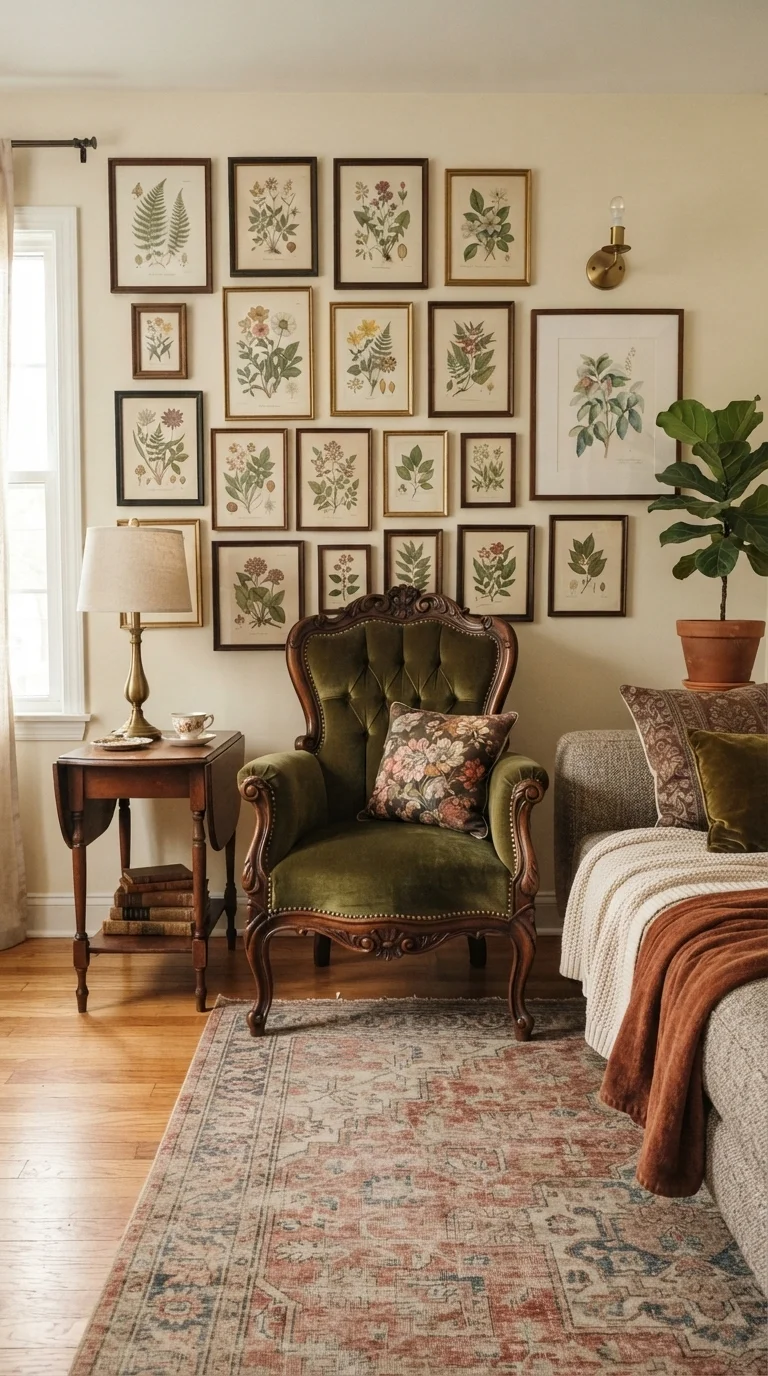 10 Accent Chairs For Living Room 2026 Layout 8. The Vintage-Inspired Accent