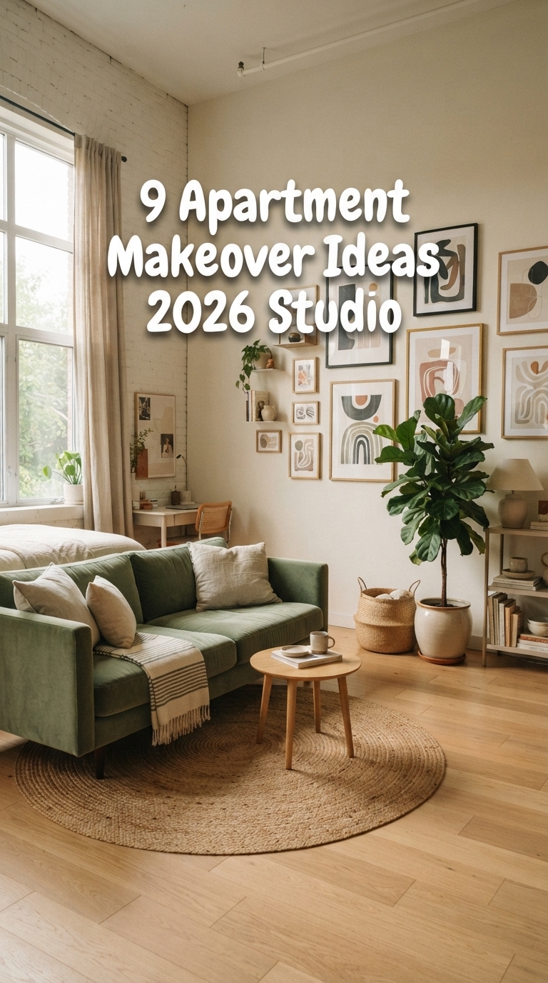 9 Apartment Makeover Ideas 2026 Studio