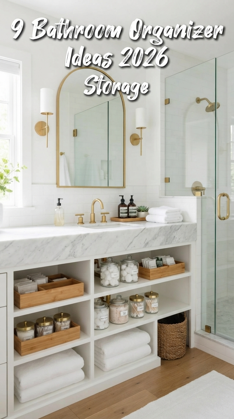 9 Bathroom Organizer Ideas 2026 Storage