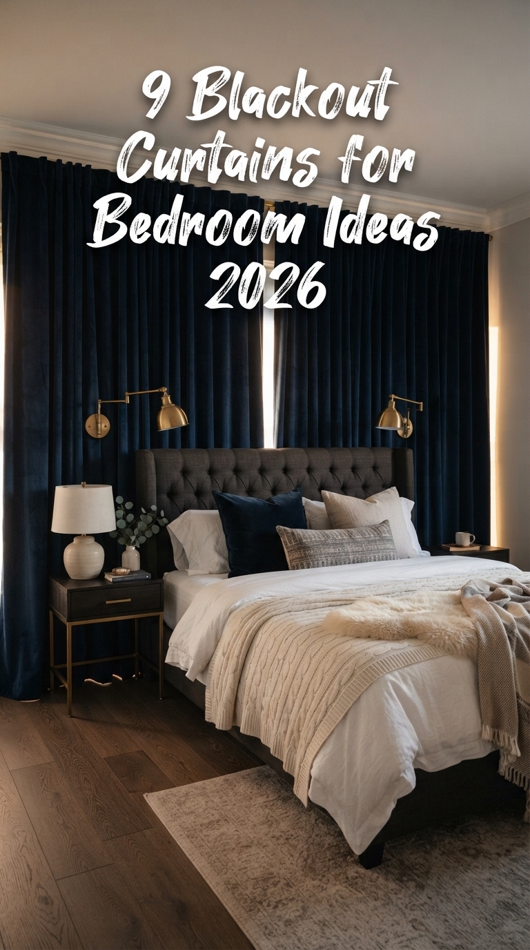 9 Blackout Curtains for Bedroom Ideas 2026 Room Darkening