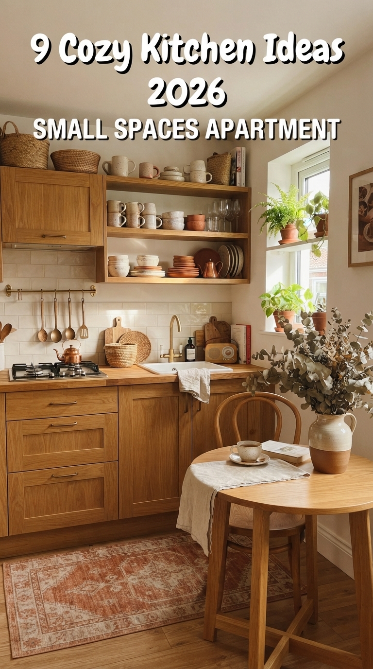 9 Cozy Kitchen Ideas 2026 Small Spaces Apartment