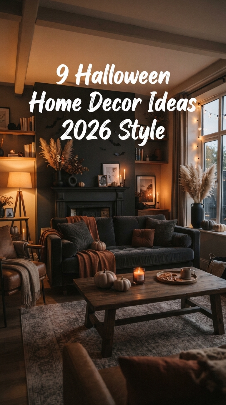 9 Halloween Home Decor Ideas 2026 Style