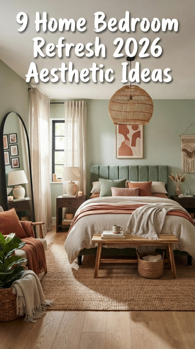 9 Home Bedroom Refresh 2026 Aesthetic Ideas