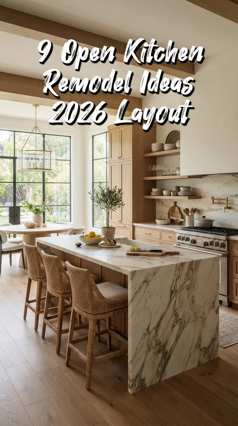 9 Open Kitchen Remodel Ideas 2026 Layout