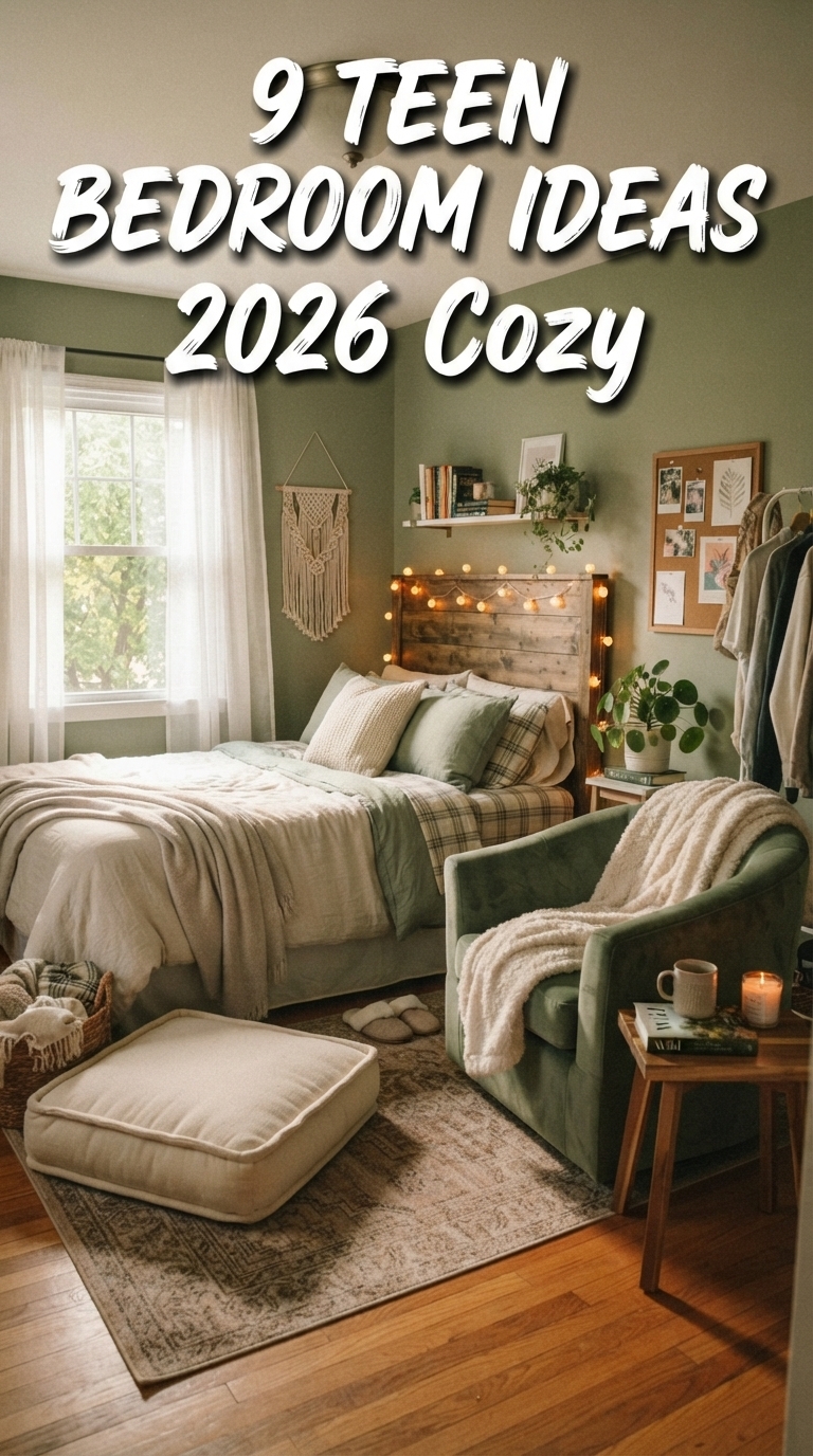 9 Teen Bedroom Ideas 2026 Cozy