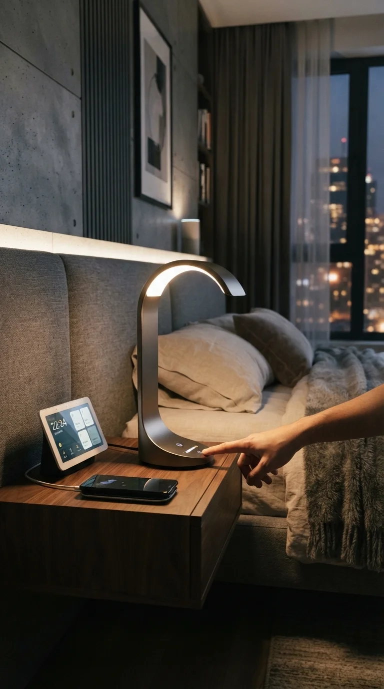 9. Smart Dimmable Touch Lamps