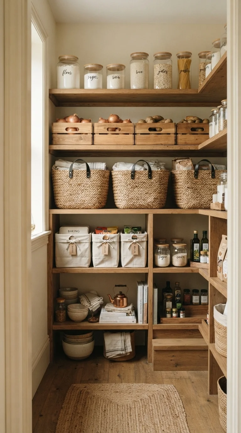 9. Woven Texture and Natural Elements