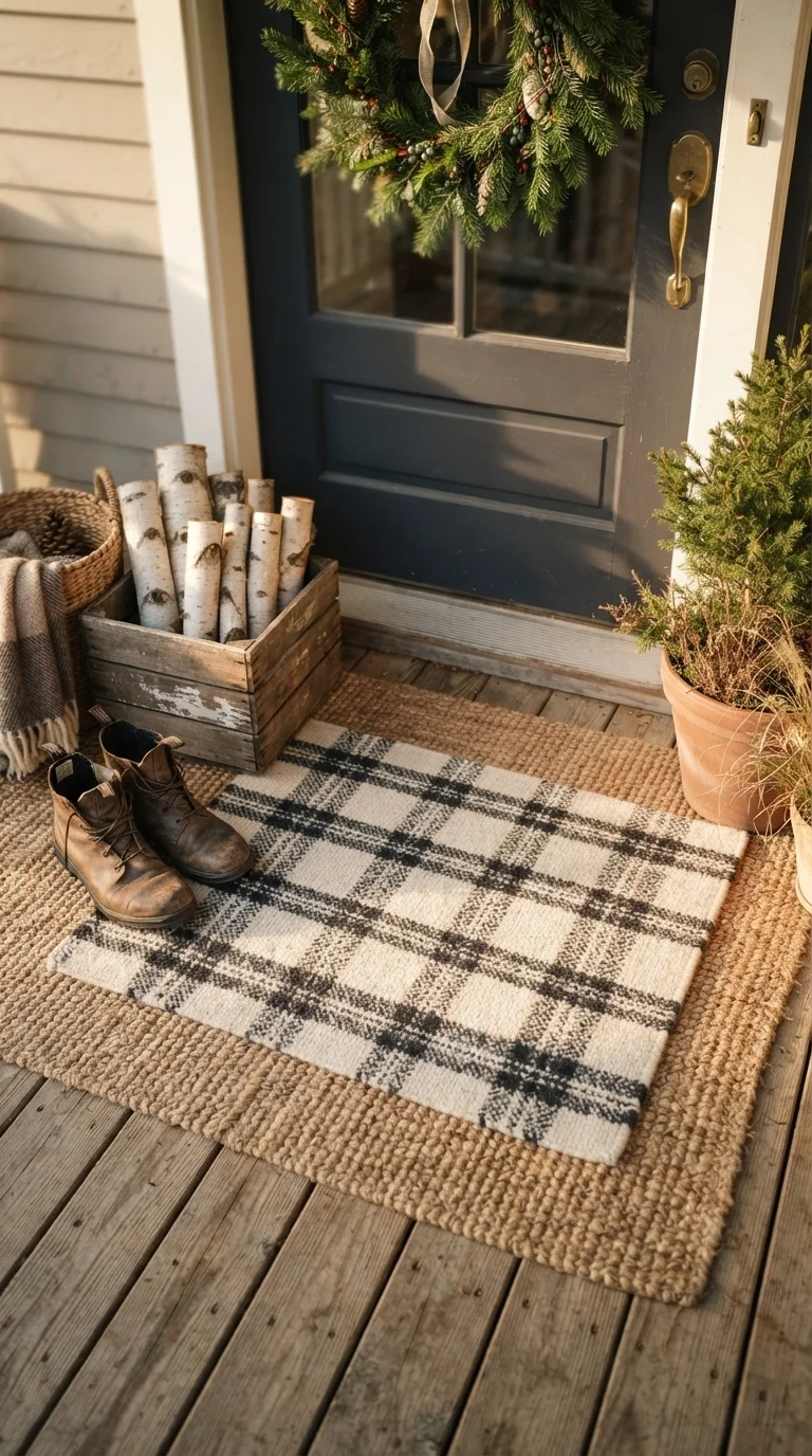 1. Layered Natural Textures with Jute and Wool