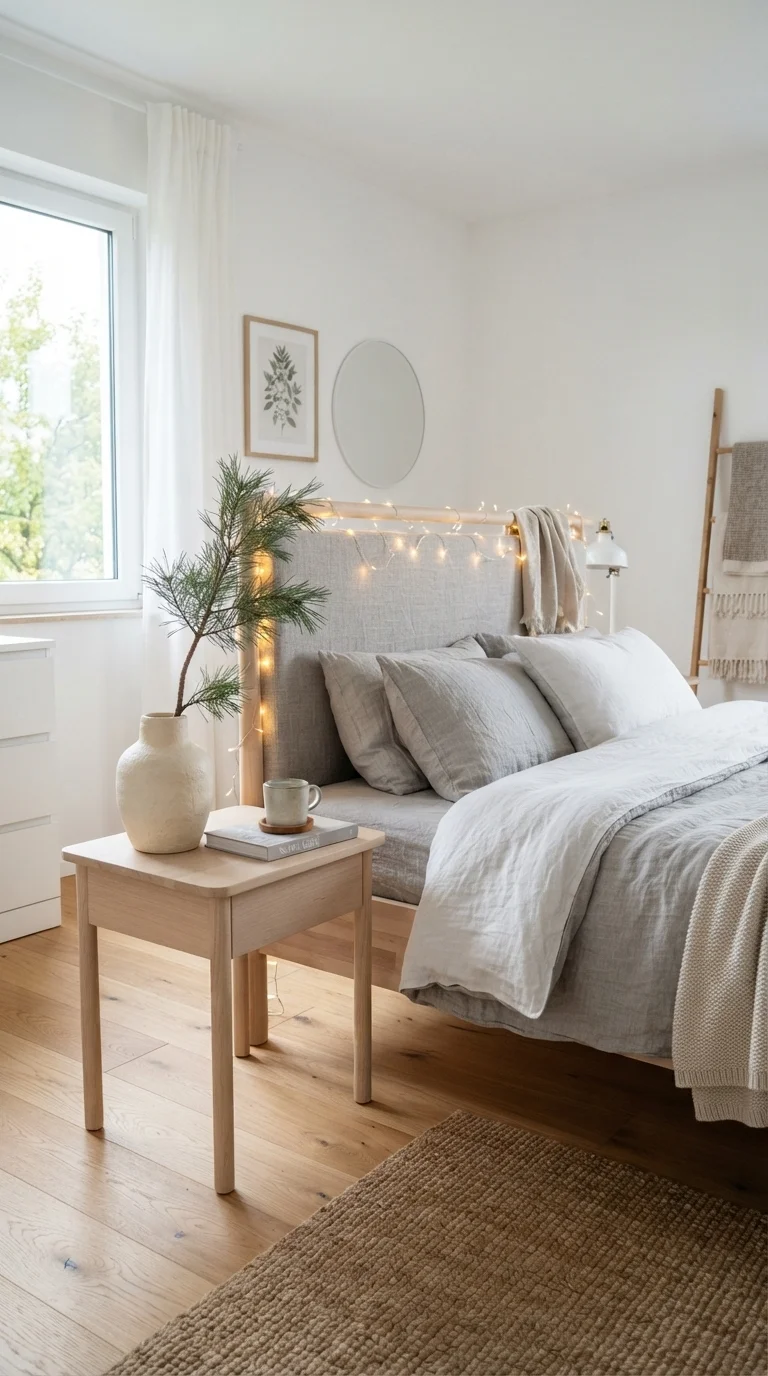 1. Minimalist Scandinavian Pine Accents