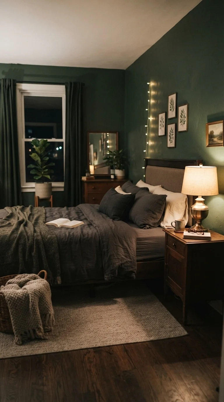 1. Paint Your Way to a Moody Sanctuary