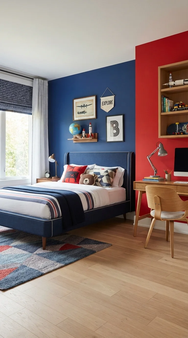 1. Saturated Primary Color Blocking