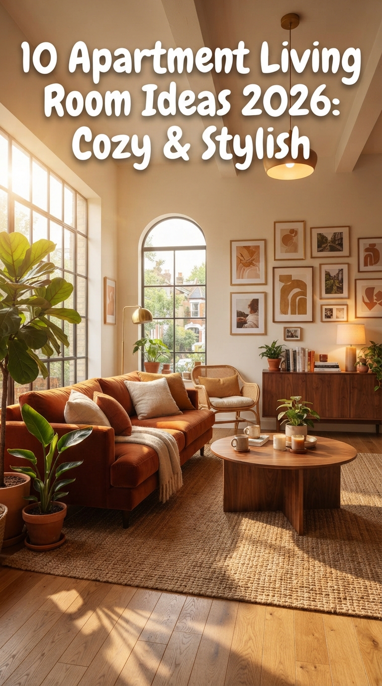 10 Apartment Living Room Ideas 2026: Cozy & Stylish