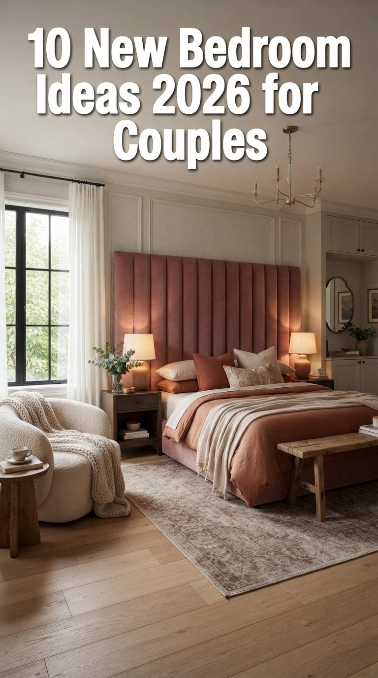 10 New Bedroom Ideas 2026 for Couples